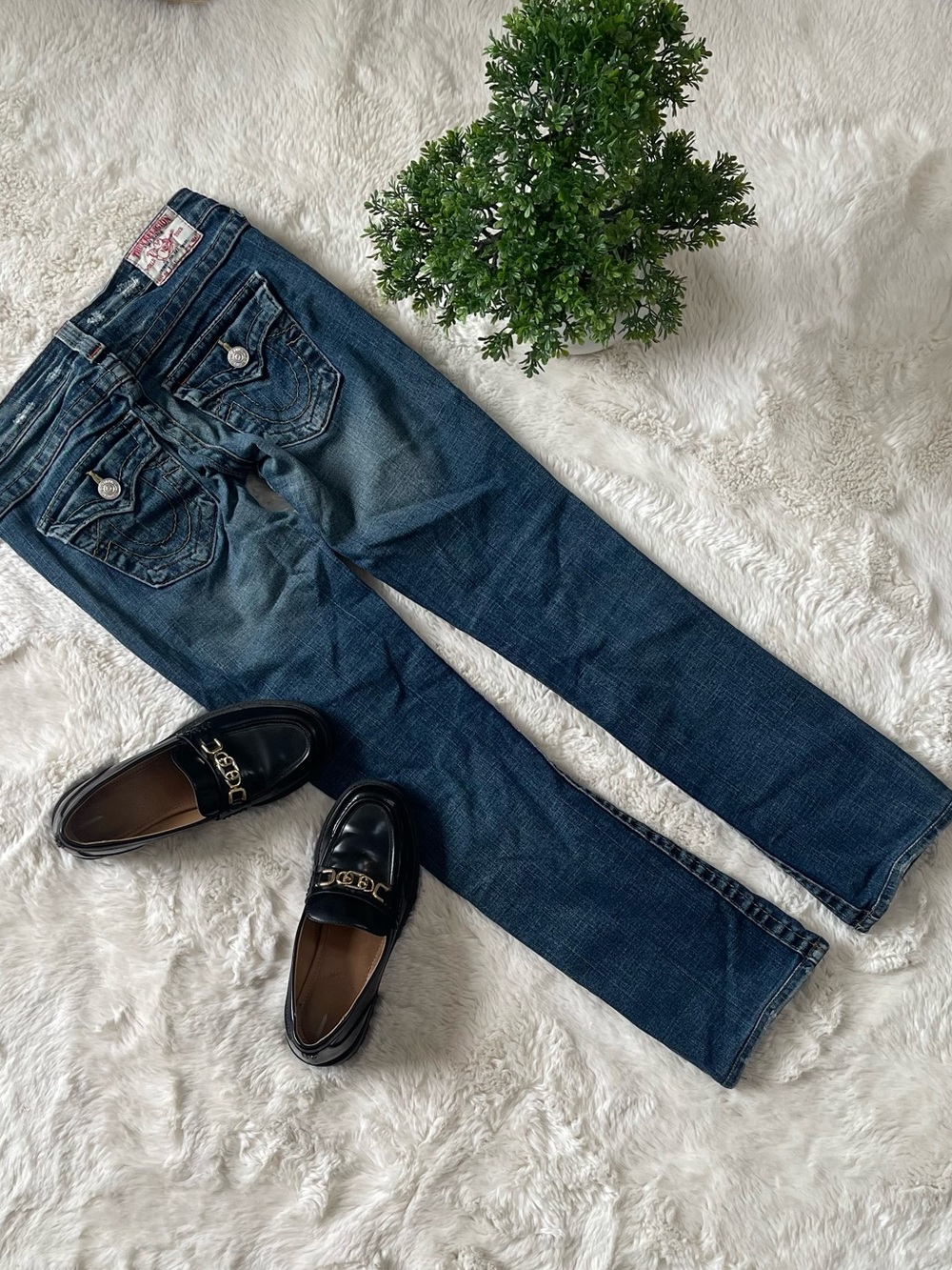 True Religion Billy Made in USA Vintage Jeans - Size 25